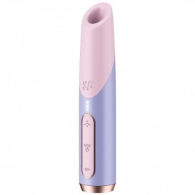 SATISFYER BOLD KISS ESTIMULADOR CLiTORIS POR ONDAS ROSA VIOLETA