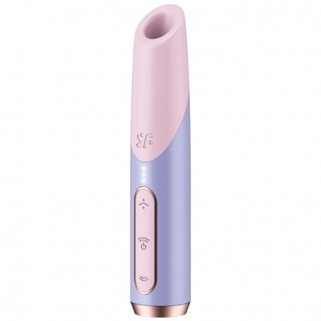 SATISFYER BOLD KISS ESTIMULADOR CLiTORIS POR ONDAS ROSA VIOLETA