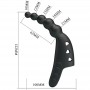 PRETTY LOVE JORDIN VIBRADOR DE DEDO 10 VIBRACIONES NEGRO