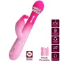 PRETTY LOVE DEJON VIBRADOR RABBIT 3 EN 1 MULTIFUNCIoN ROSA