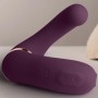 ROCKS OFF GEMINI VIBRADOR DUAL PUNTO G Y ESTIMULADOR CLiTORIS MORADO