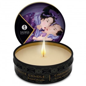 SHUNGA MINI CARESS BY CANDELIGHT VELA MASAJE FRUTAS EXoTICAS 30 ML