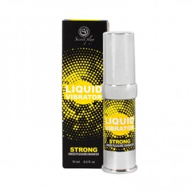 SECRETPLAY VIBRADOR LiQUIDO ESTIMULADOR UNISEX STRONG 15 ML