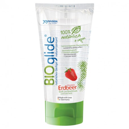 JOYDIVISION BIOGLIDE LUBRICANTE SABOR FRESA 80 ML