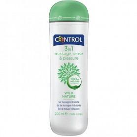 CONTROL WILD NATURE GEL MASAJE 3 EN 1 200 ML