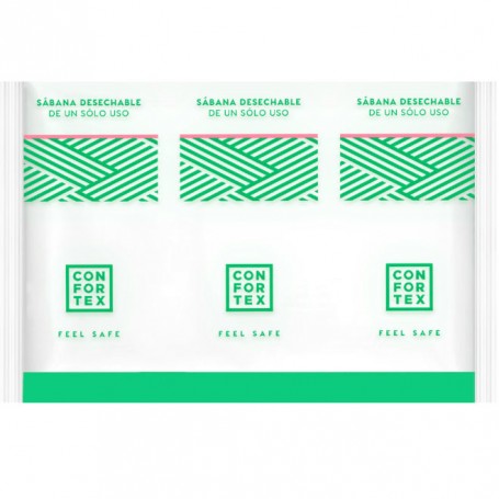 CONFORTEX SaBANAS HIGIeNICAS DESECHABLES EN BOLSA INDIVIDUAL