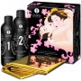 SHUNGA GEL DE MASAJE ERoTICO CUERPO A CUERPO ORIENTAL FRESAS Y CAVA