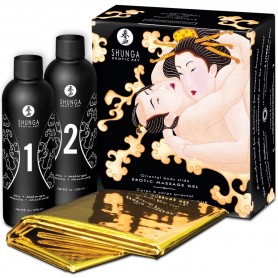 SHUNGA GEL DE MASAJE ERoTICO CUERPO A CUERPO ORIENTAL MELoN MANGO