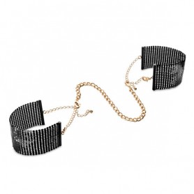 BIJOUX DeSIR MeTALLIQUE ESPOSAS MALLA METALICA NEGRA