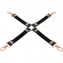 COQUETTE CHIC DESIRE FANTASY HOG TIE CUERO VEGANO