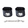 OHMAMA FETISH RESTRICCIONES MUNECA CON BROCHE DE METAL