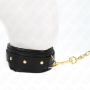 KINK COLLAR CON CORREA ESPONJA IMITACIoN CUERO MODELO 1 AJUSTABLE 37 54 CM X 3 CM