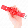 KINK MORDAZA DE BOLA 45 CM TRANSPIRABLE ROJO 65 x 25 CM