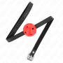 KINK MORDAZA DE BOLA 45 CM TRANSPIRABLE SIMPLICITY ROJO 62 x 15 CM