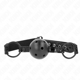 KINK MORDAZA DE BOLA 45 CM CON PATRoN DE DIAMANTE MODELO 3 645 CM AJUSTABLE 42 60 CM