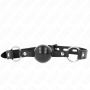 KINK MORDAZA DE BOLA 4 CM TPE NEGRO 60 x 2 CM