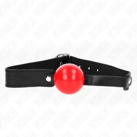 KINK MORDAZA DE BOLA 4 CM SUAVE DE TPE MODELO 1 66 x 25 CM AJUSTABLE 41 61 CM