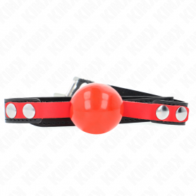 KINK MORDAZA DE BOLA 4 CM SUAVE DE TPE MODELO 4 60 x 2 CM AJUSTABLE 37 52 CM