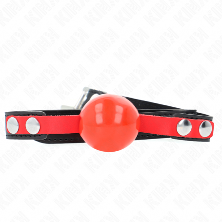 KINK MORDAZA DE BOLA 4 CM SUAVE DE TPE MODELO 4 60 x 2 CM AJUSTABLE 37 52 CM