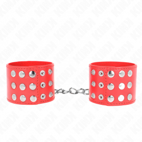 KINK MUNEQUERAS CON CIERRE A PRESIoN AJUSTABLE ROJO 19 24 CM X 55 CM