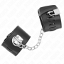 KINK MUNEQUERAS FIJAS CON CADENA 30 CM Y CIERRE CANDADO NEGRO AJUSTABLE 16 23 CM X 55 CM