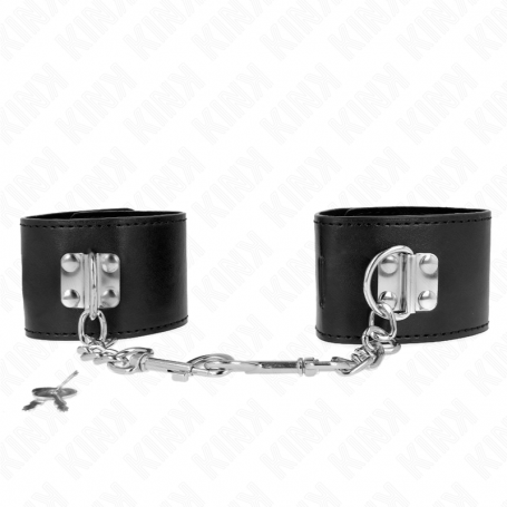KINK MUNEQUERAS CON CIERRE CANDADO NEGRO AJUSTABLE 16 23 CM X 55 CM