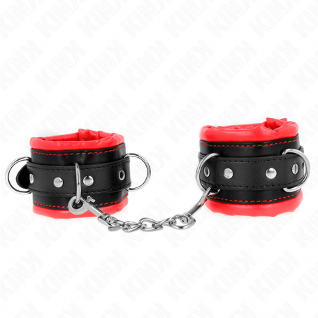 KINK MUNEQUERAS ESTILO HEAVY FORRO ROJO AJUSTABLE 20 30 CM X 6 CM