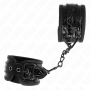 KINK MUNEQUERAS CON PATRoN DE DIAMANTES NEGRO AJUSTABLE 17 26 CM X 55 CM