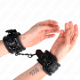 KINK MUNEQUERAS CON PATRoN DE DIAMANTES NEGRO AJUSTABLE 17 26 CM X 55 CM
