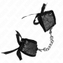KINK MUNEQUERAS DISENO ESCaNDALO NEGRO DETALLE LAZO 245 CM X 65 CM