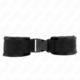 KINK MUNEQUERAS NYLON NEGRO MODELO 1 AJUSTABLE 25 35 CM X 6 CM