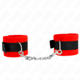 KINK MUNEQUERAS PARA PRINCIPIANTES NEGRO ROJO 30 X 7 CM