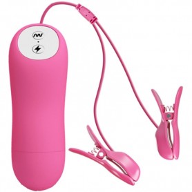 BAILE ROMANTIC WAVE PIZAS CON VIBRACIoN Y ELECTROSHOCK FUCSIA
