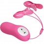 BAILE ROMANTIC WAVE PIZAS CON VIBRACIoN Y ELECTROSHOCK FUCSIA