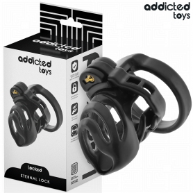 ADDICTED TOYS LOCKED ETERNAL LOCK JAULA PARA PENE 9 CM