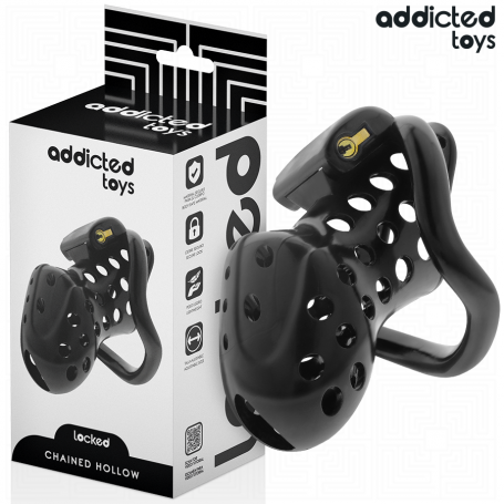 ADDICTED TOYS LOCKED CHAINED HOLLOW JAULA PARA PENE 105 CM