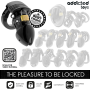 ADDICTED TOYS LOCKED CHASTITY DEPTHS JAULA PARA PENE 75 CM