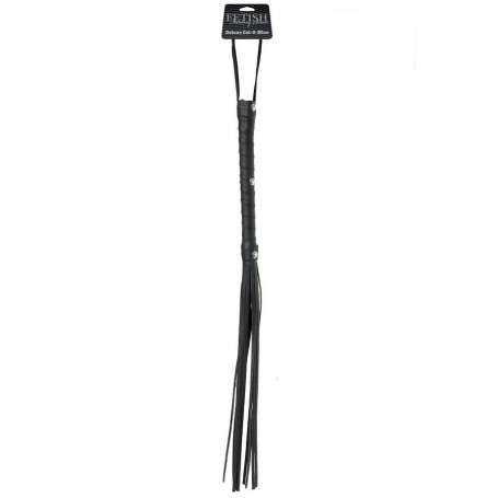 FETISH FANTASY LIMITED EDITION LATIGO AZOTADOR PIEL NEGRO