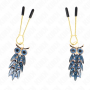 KINK PINZAS PARA PEZONES CON COLGANTE DE BuHO 6 CM