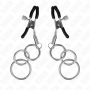 KINK PINZAS PARA PEZONES CON 3 AROS 6 CM