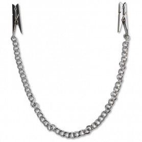 FETISH FANTASY SERIES SERIES CADENA PARA PEZONES PLATA