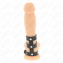 KINK ANILLO PENE POLIPIEL TRIPLE CON CIERRE A PRESIoN
