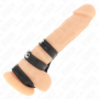 KINK ANILLO PENE POLIPIEL TRIPLE CON CIERRE A PRESIoN