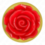 KINK PLUG ANAL DORADO ROSA ROJA TALLA L