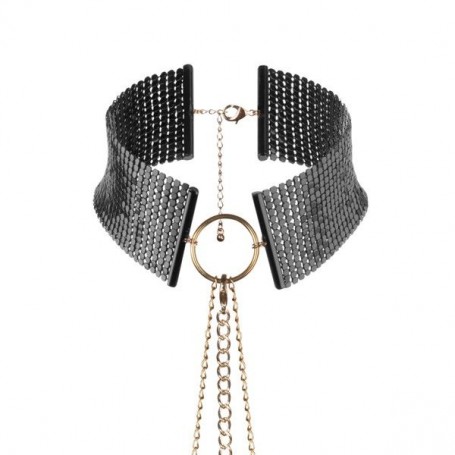 BIJOUX DeSIR MeTALLIQUE COLLAR METLICO NEGRO