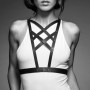 BIJOUX INDISCRETS MAZE ARNES CRUZADO CON ESCOTE NEGRO