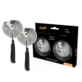 COQUETTE CHIC DESIRE CUBRE PEZONES SILVER