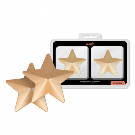 COQUETTE CHIC DESIRE CUBRE PEZONES METAL ESTRELLAS