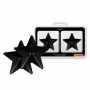 COQUETTE CHIC DESIRE CUBRE PEZONES METAL ESTRELLAS NEGRAS