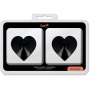 COQUETTE CHIC DESIRE CUBRE PEZONES METAL CORAZONES NEGROS